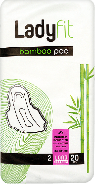 Гигиенические прокладки Ladyfit Bamboo Long, 20 шт