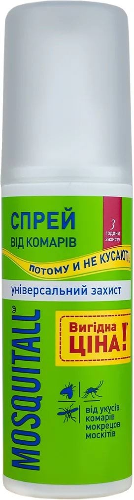 Спрей від комарів Mosquitall універсальний захист 100 мл