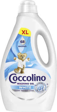 Гель для прання Coccolino Care White для білих речей 2.72 л