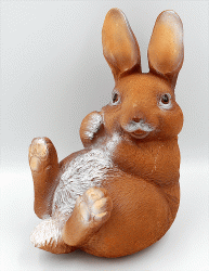 Декоративная фигурка Кролик 15,8х10х16.5 см, 1 шт.