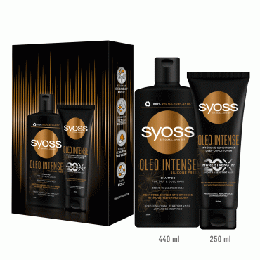 Syoss набор Oleo Intense (шампунь для волос, 440 мл+кондиционер для волос, 250 мл) фото 2