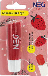 Тонуючий бальзам для губ NEO FACE з ароматом полуниці, 3.5 г