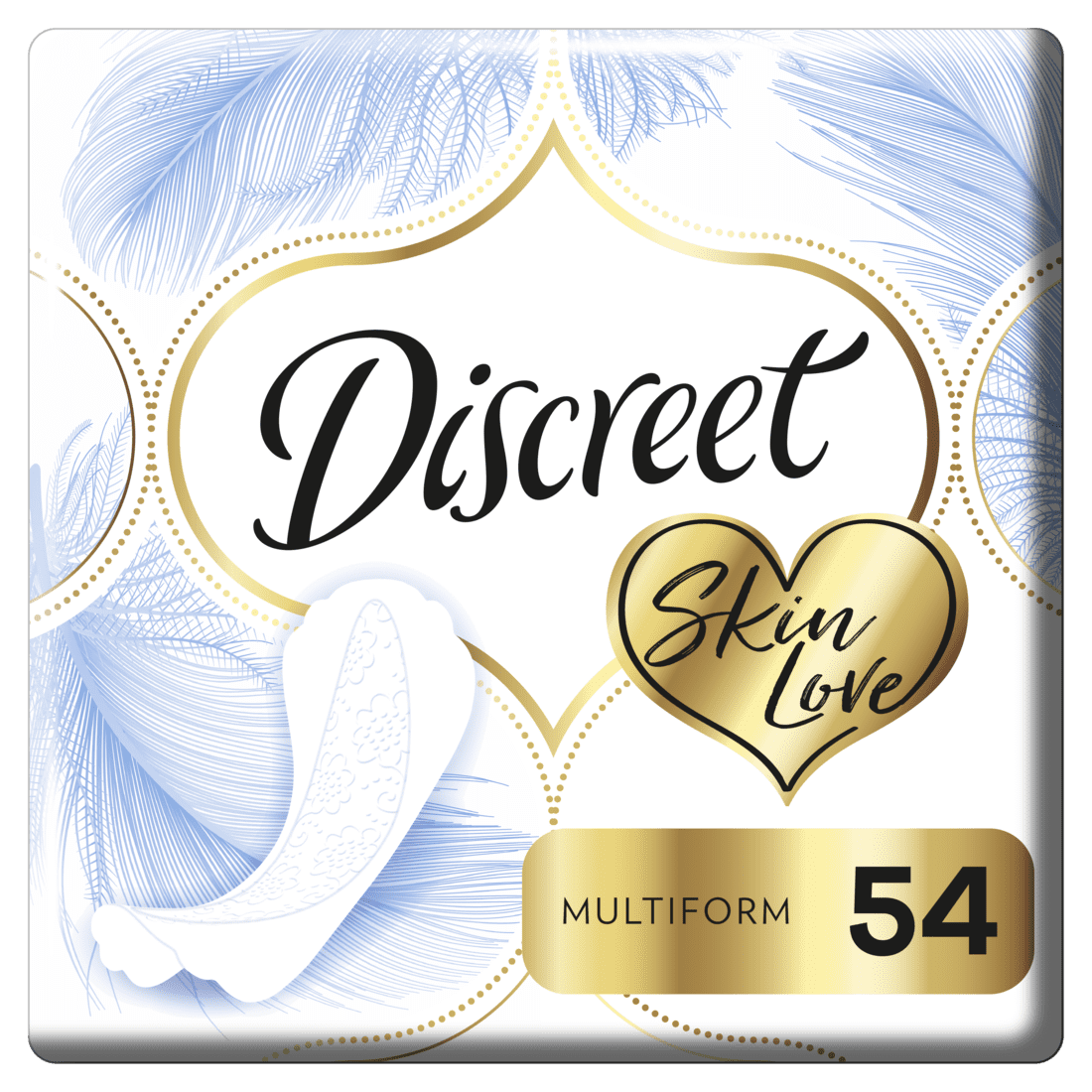Ежедневные Прокладки Discreet Skin Love 54 шт