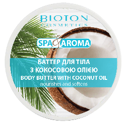 Баттер для тела "Биотон" с кокосовым маслом Spa&Aroma, 250 мл
