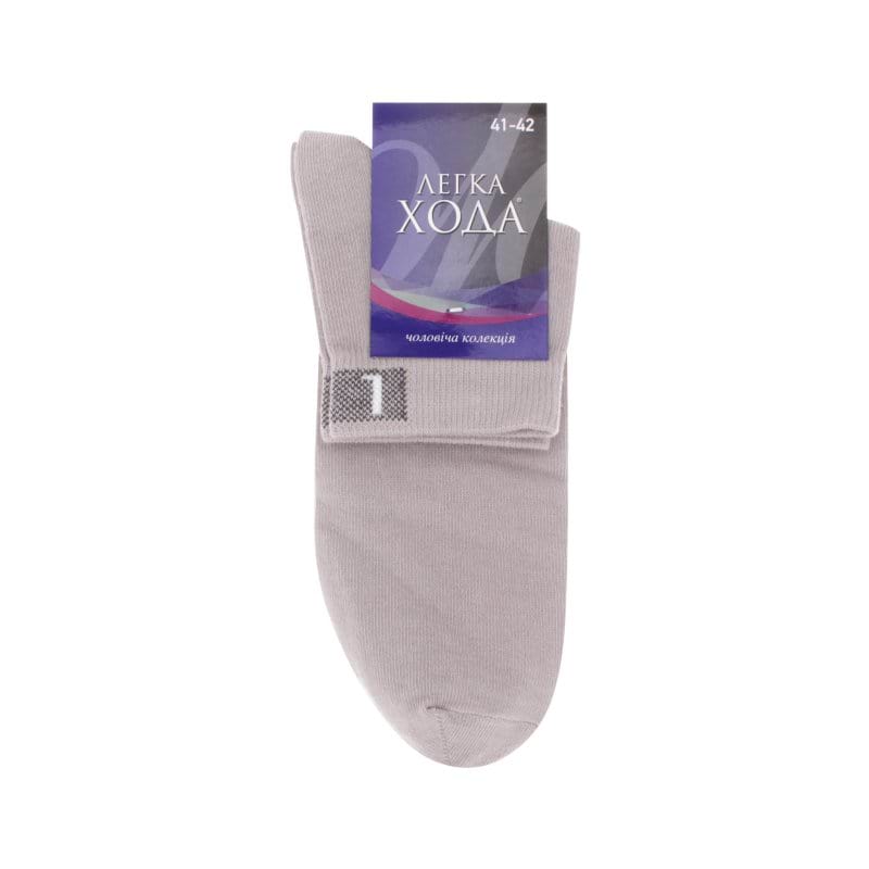 Шкарпетки чоловічі 6209 р.27 срібло