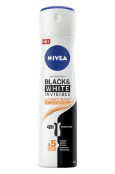 Дезодорант-антиперспирант NIVEA Черное и Белое Невидимый Ultimate Impact 150 мл