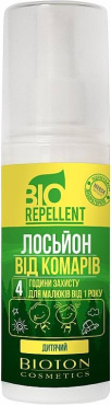 Лосьйон від комарів Biorepellent дитячий 4 години захисту 100 мл