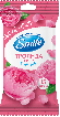 Салфетка влажная SMILE Daily Роза 15 шт