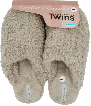 Капці домашні Twins (HS-OZ) curly gray хутряні розмір 40