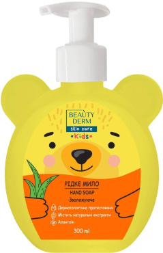 Жидкое мыло BEAUTYDERM Kids с экстрактом алоэ 300 мл