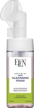 Глибоко очищаюча пінка для вмивання ELEN cosmetics для жирної та комбінованої шкіри 150 мл