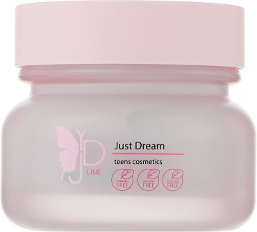 Маска для обличчя Just Dream Teens Cosmetics себорегулювальна з блакитною глиною 50 мл