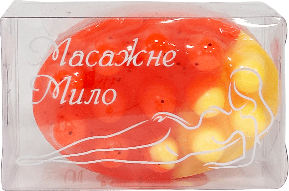 Шелсі мило масажне з люфою Грейпфрут, 100г