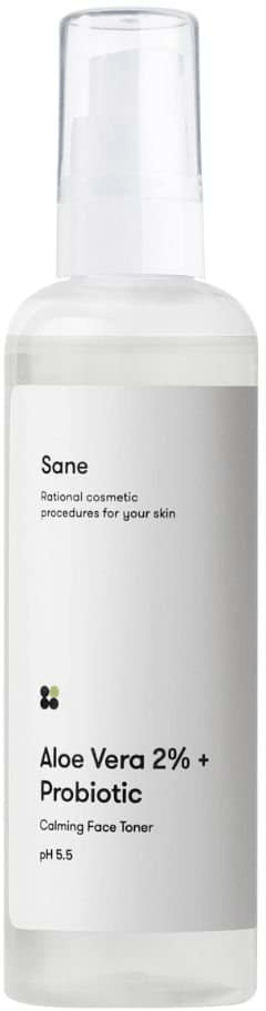 Тонік для обличчя Sane заспокійливий Aloe Vera2% + Probiotic 100 мл