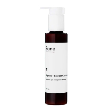 Молочко для очищения лица Sane Peptide + Extract Complex, 150мл