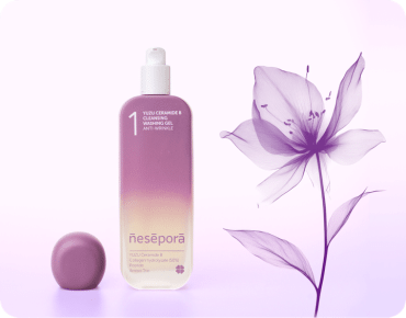 Гель для вмивання Nesepora YUZU Ceramide B антивіковий 120 мл фото 3