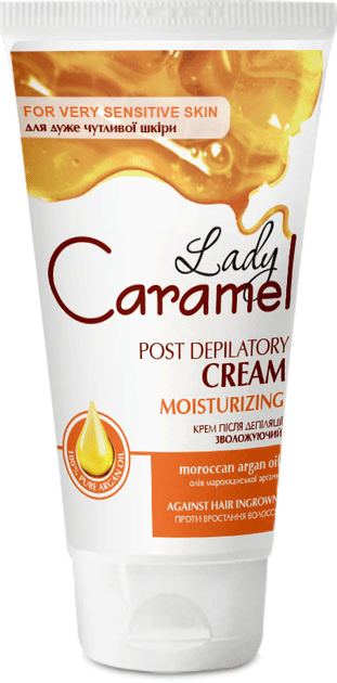 Крем після депіляції Caramel проти вростання волосся 150 мл
