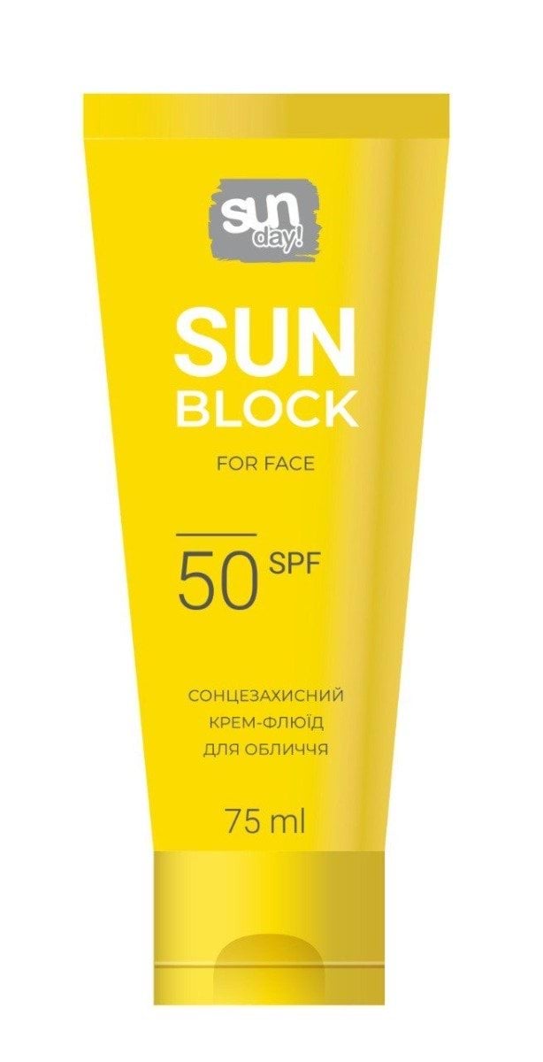 Крем-флюїд для обличчя Sun Day Sun Block SPF50, 75 мл