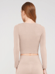 Футболка Giulia Crop top р. L/XL naturale фото 1