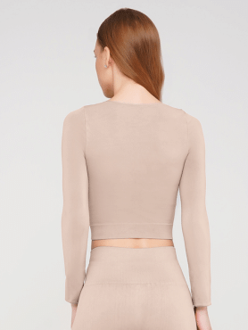 Футболка Giulia Crop top р. L/XL naturale фото 1
