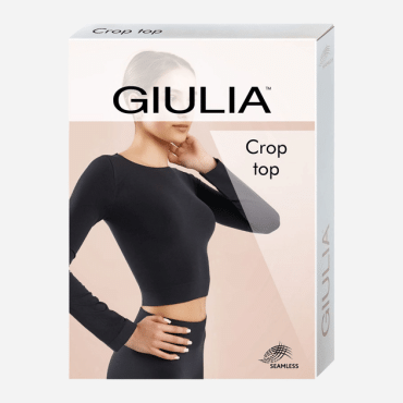 Футболка Giulia Crop top р. L/XL naturale фото 2