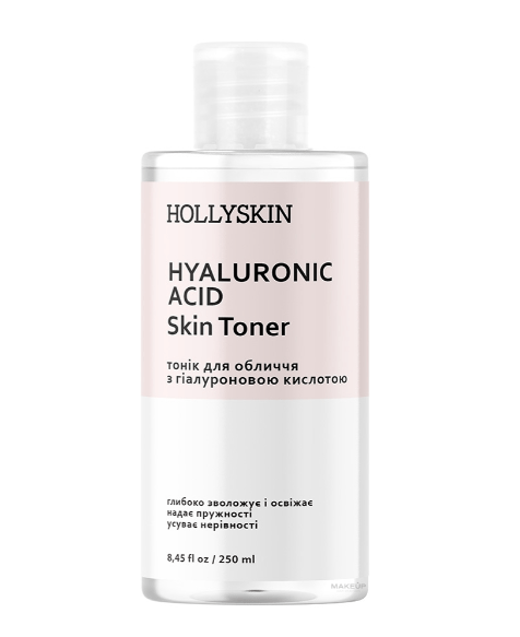 Тоник для лица Hollyskin Увлажняющий с гиалуроновой кислотой, 250 мл
