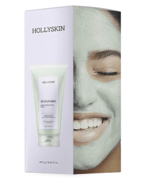 Охлаждающая лифтинг-маска для лица Hollyskin с артишоком против отеков, 250 г фото 1