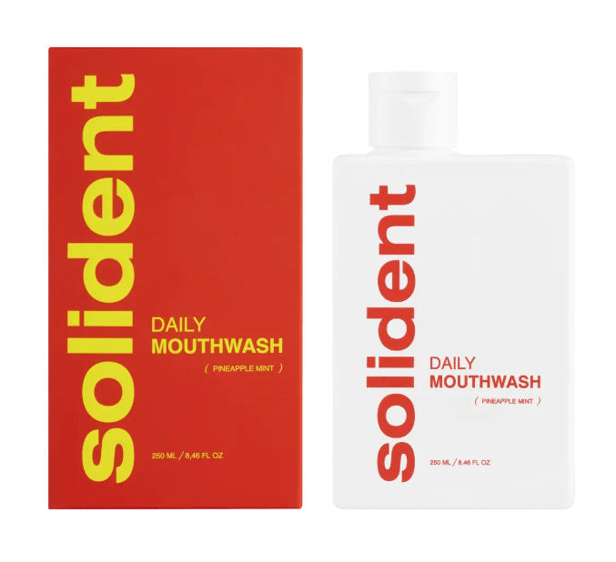 Ополіскувач для ротової порожнини SOLIDENT Pineapple Mint / Ананас-М'ята, 250 мл