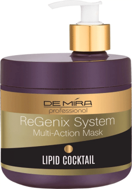 Липидная коктейль-маска DeMira Professional ReGenix System Multi-Action Mask 500 мл