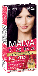 Malva Color Revive крем-фарба для волосся №037 Баклажан