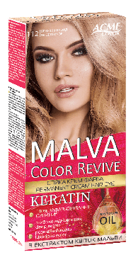 Malva Color Revive крем-фарба для волосся №112 Бежевий блонд