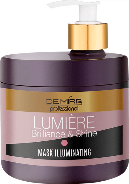 Маска для блиску та відновлення волосся DeMira Professional Lumiere Illuminating 500 мл