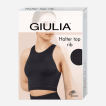 Топ-халтер Giulia HALTER TOP RIB р. S/M, хаки фото 2