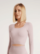 Футболка Giulia Crop top р. One Size, Burnished lilac