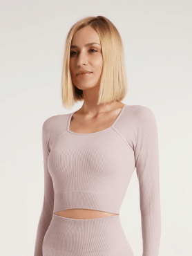 Футболка Giulia Crop top р. One Size, Burnished lilac