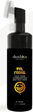 Пінка для вмивання Dushka для комбінованої та жирної шкіри Підліткова 170 мл