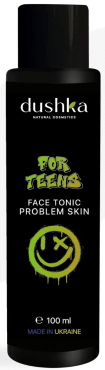 Тонік для обличчя Dushka для проблемної підліткової шкіри 100 мл