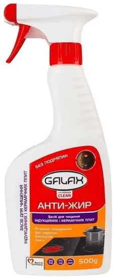 Засіб для видалення жиру з кухонних поверхонь GALAX das PowerClean Professional 500 г
