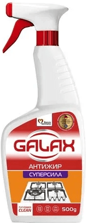 Средство для удаления жира с кухонных поверхностей GALAX das PowerClean 500 г