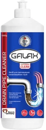 Засіб для прочищення каналізаційних труб «Galax» 1 літр (4823128000778)