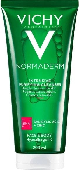 Гель для вмивання Vichy Normaderm жирної шкіри схильної до висипань 200 мл