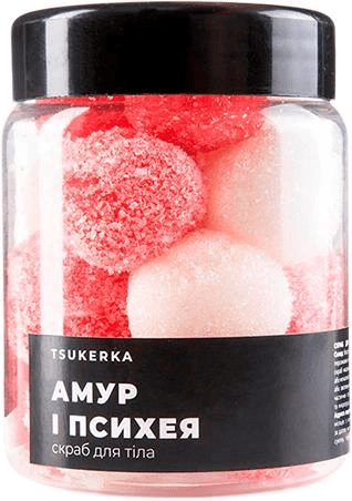Tsukerka скраб для тіла цукрові кульки Амур та Психея, 250г