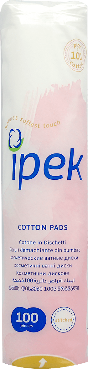 Ватяні диски Ipek 100 шт.