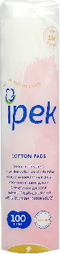 Ватные диски IPEK, 100 шт фото 1