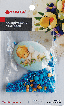 Прикраса кондитерська Украса Пасхальне яйце з друком та посипкою, 1 шт фото 1