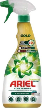 Спрей-пятновыводитель Ariel White + Color Gold 750 мл