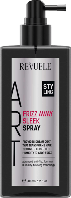 Спрей Revuele Art Styling Frizz Away Sleek для завивки кучерявого волосся 200 мл