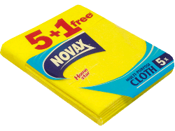 Серветки Novax універсальні, 5+1 шт