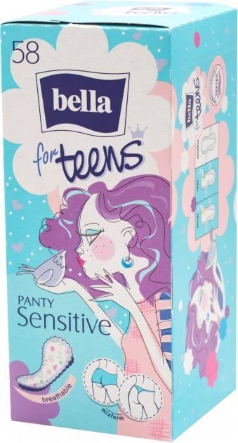 Прокладки щоденні Bella for Teens Sensitive 58 шт