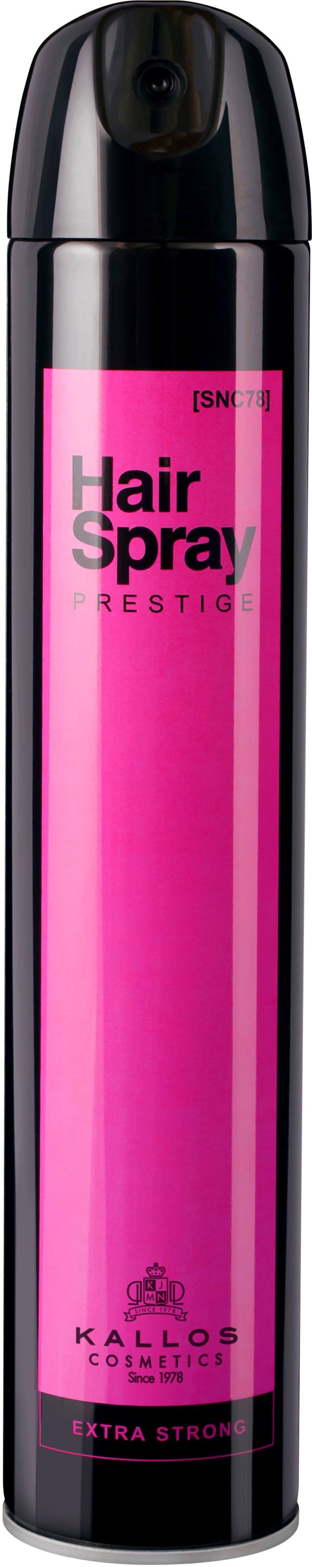 Лак для волосся Kallos PRESTIGE екстра сильної фіксації, 500 мілілітрів